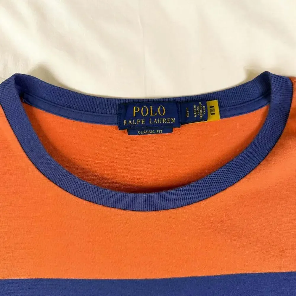 Polo Ralph Lauren Classic Fit Colorblock Stripe T-Shirt Men’s Large